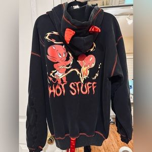 dollskill x hot stuff Casper Ring of Fire  hoodie x- small